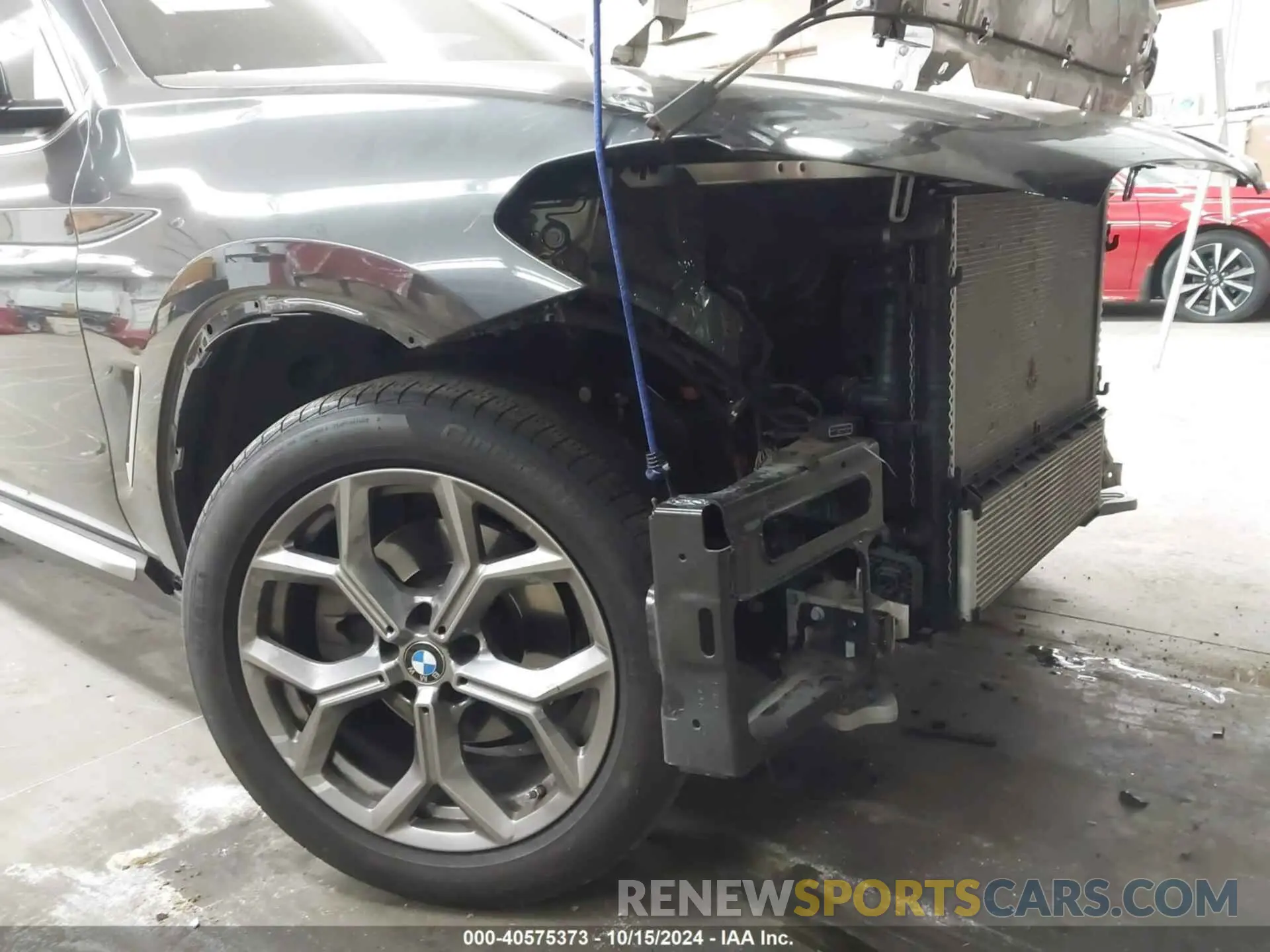 6 fotografías del automóvil dañado 5UX43DP09N9L12311 BMW X3 2022
