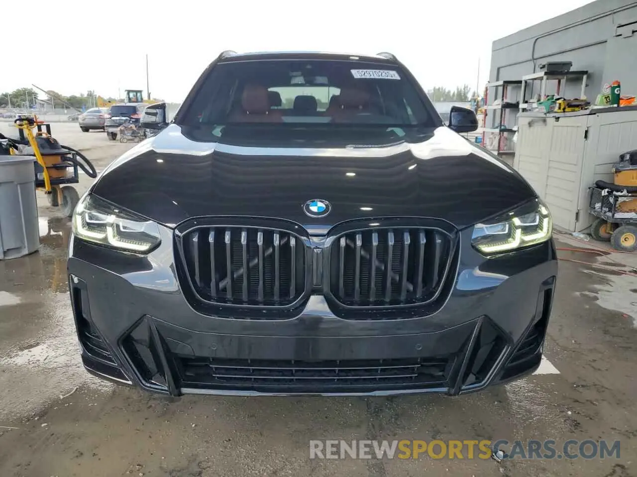 5 fotografías del automóvil dañado 5UX43DP09N9L19260 BMW X3 2022