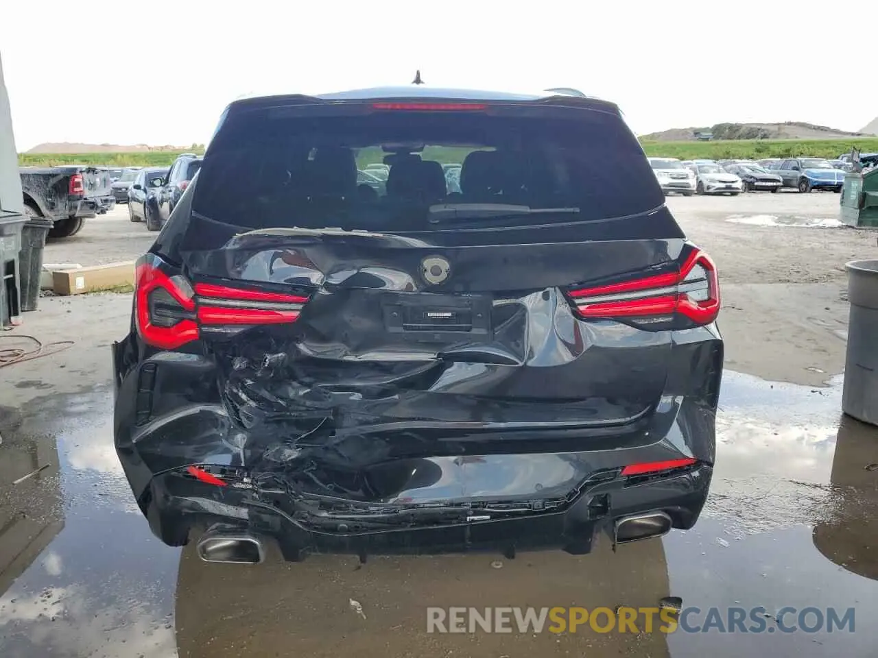 6 fotografías del automóvil dañado 5UX43DP09N9L19260 BMW X3 2022