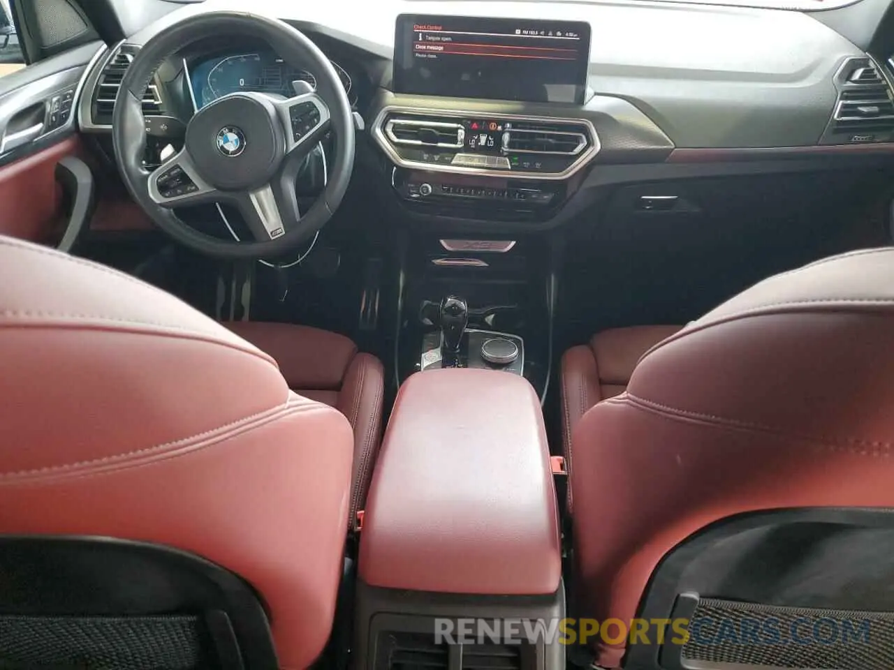 8 fotografías del automóvil dañado 5UX43DP09N9L19260 BMW X3 2022
