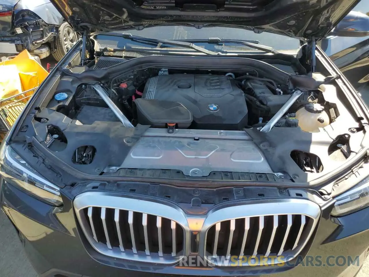 12 fotografías del automóvil dañado 5UX43DP09N9M44520 BMW X3 2022