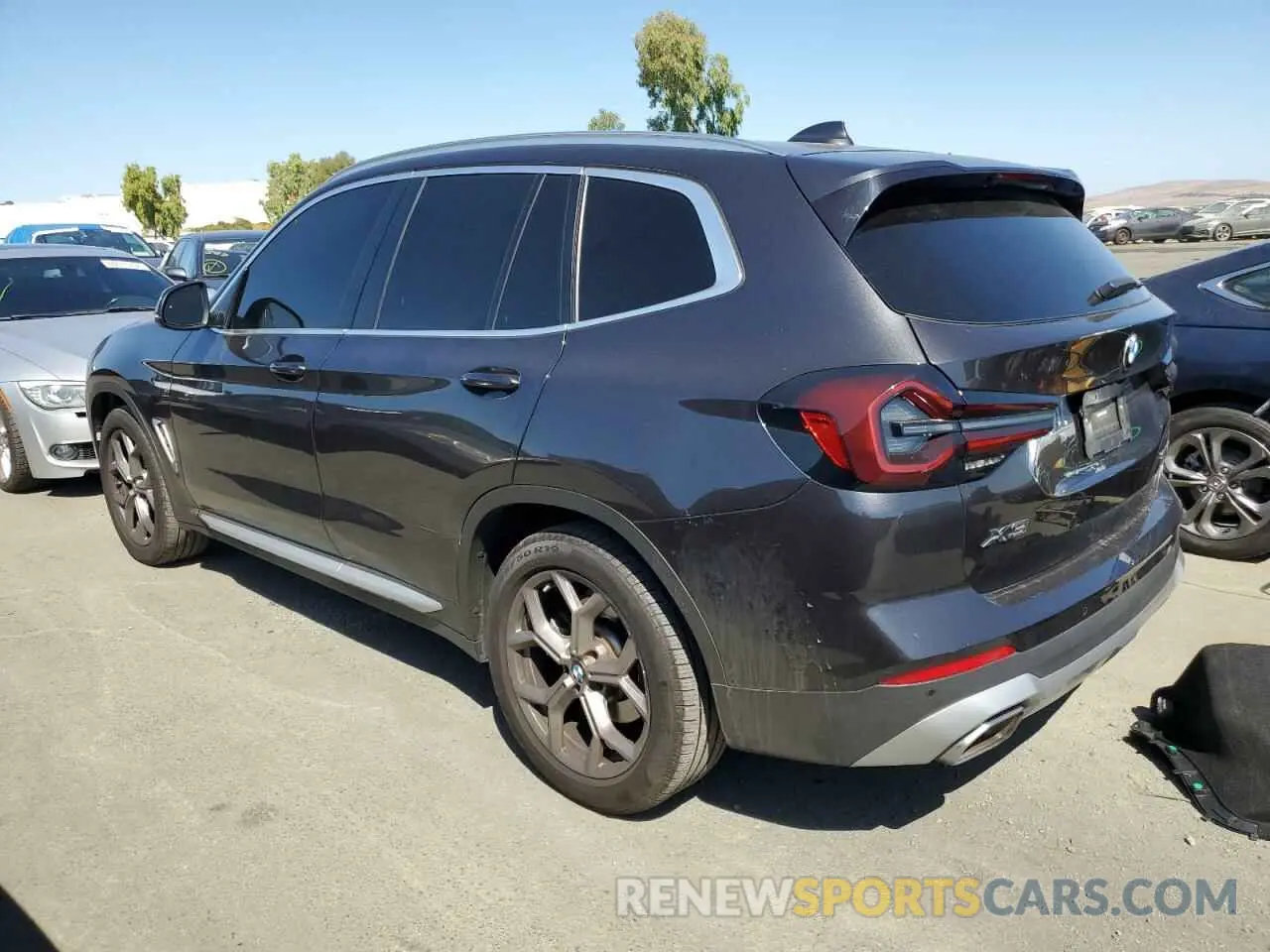 2 fotografías del automóvil dañado 5UX43DP09N9M44520 BMW X3 2022