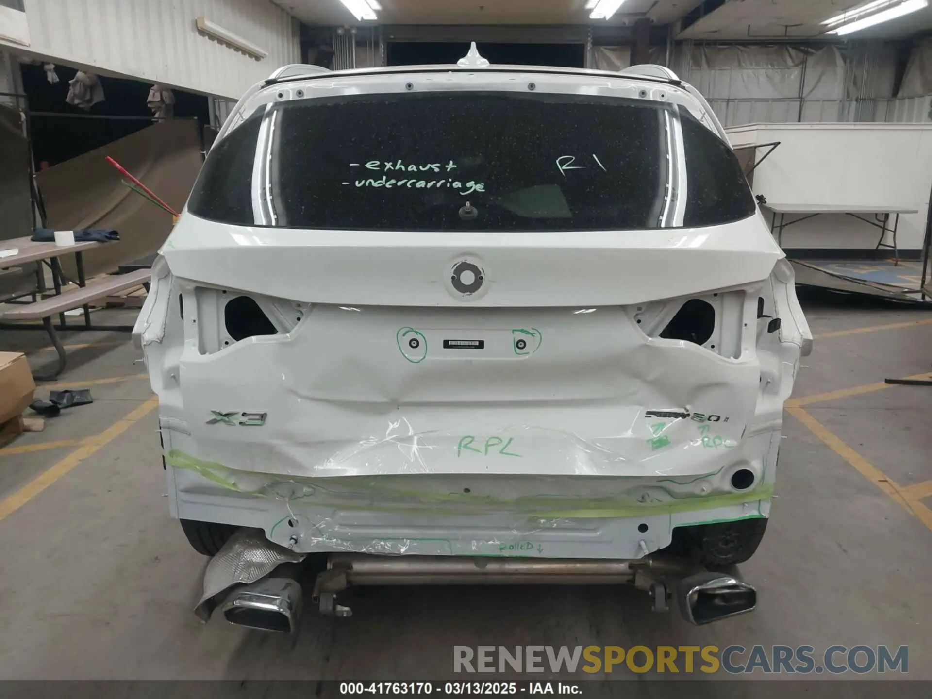 17 fotografías del automóvil dañado 5UX43DP0XN9K11388 BMW X3 2022