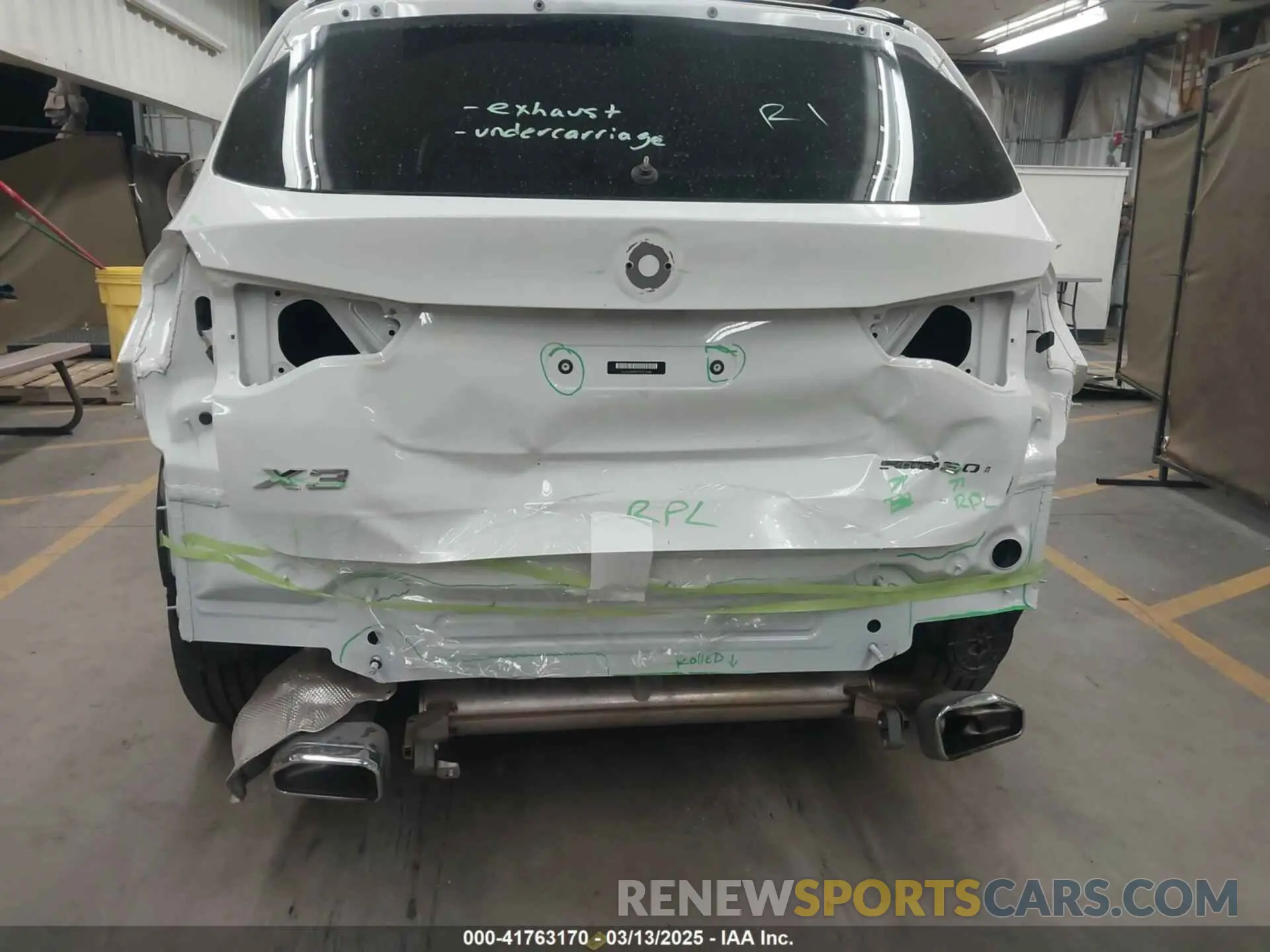 6 fotografías del automóvil dañado 5UX43DP0XN9K11388 BMW X3 2022