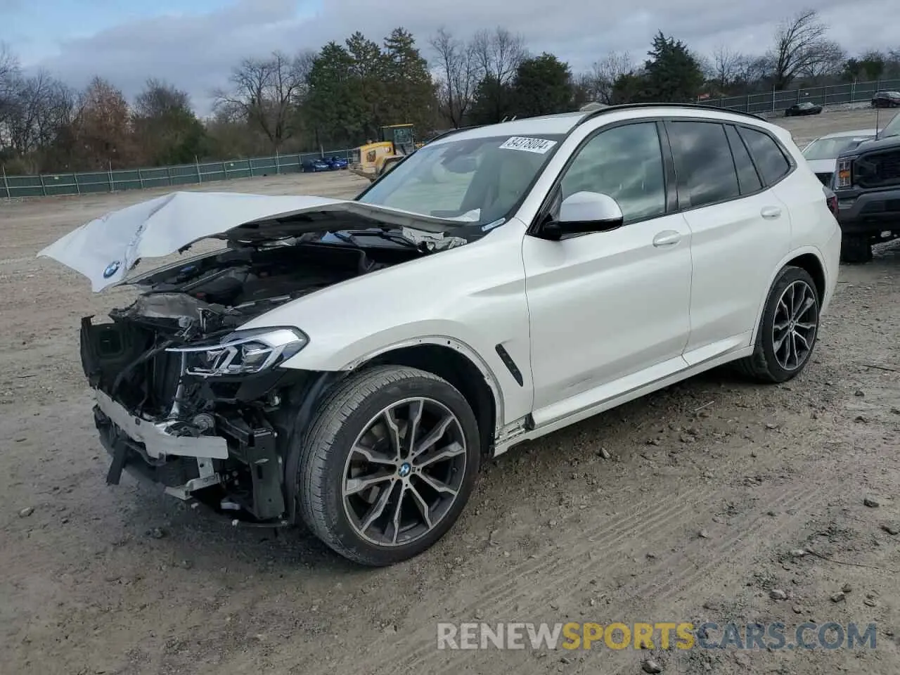1 fotografías del automóvil dañado 5UX43DP0XN9K50448 BMW X3 2022