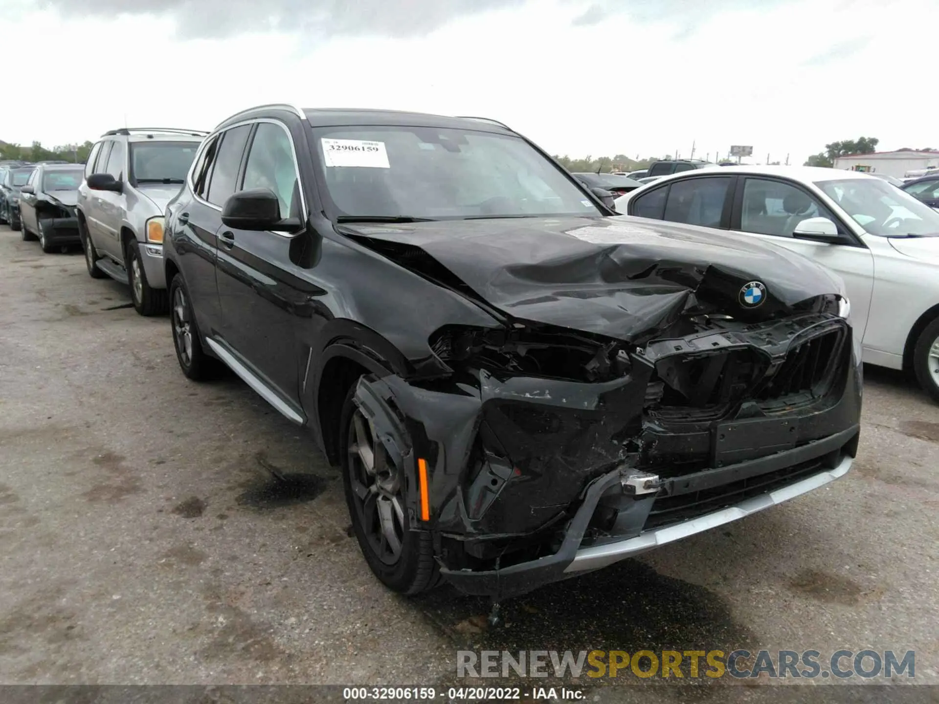 1 fotografías del automóvil dañado 5UX43DP0XN9K71509 BMW X3 2022