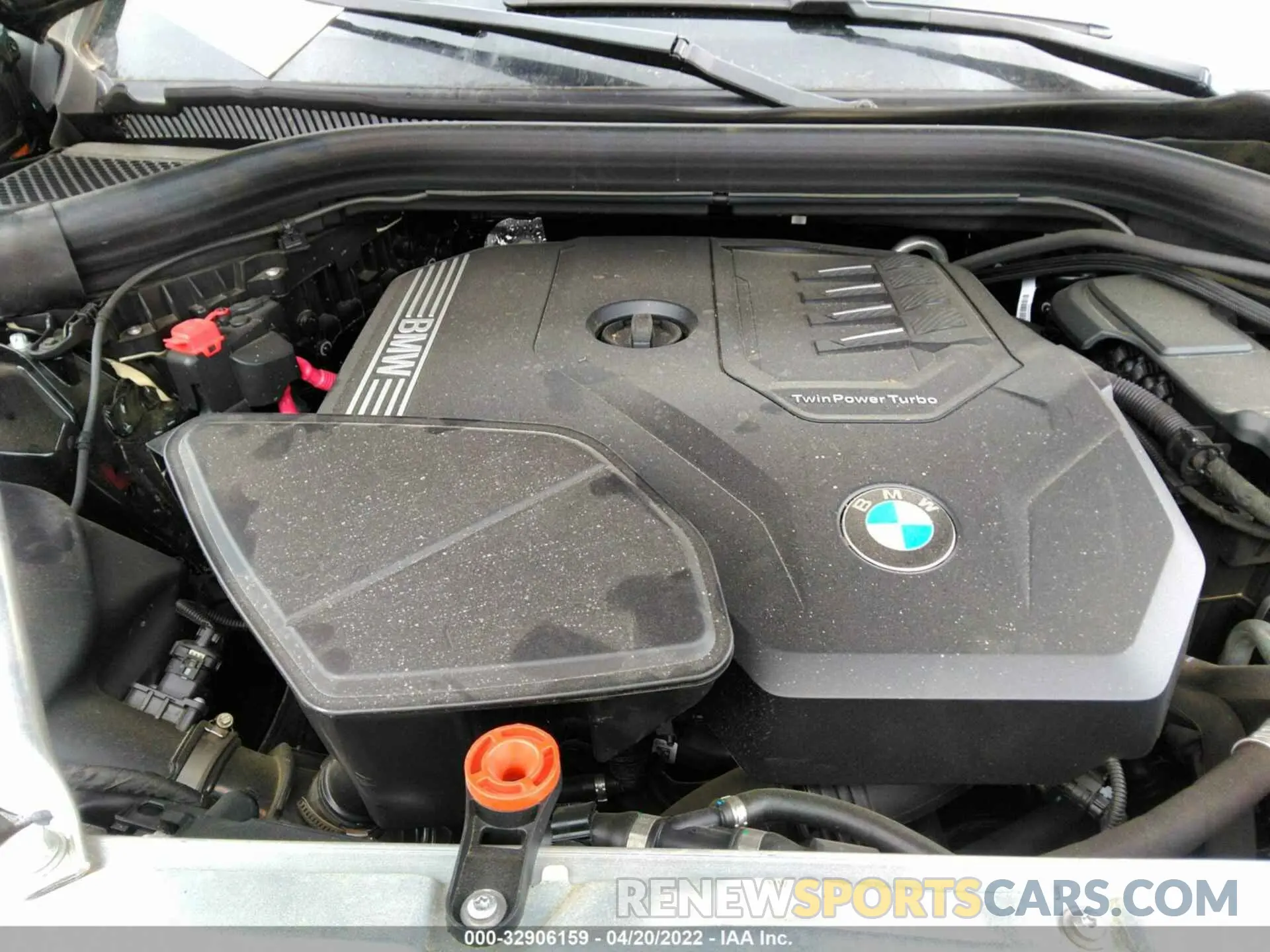 10 fotografías del automóvil dañado 5UX43DP0XN9K71509 BMW X3 2022