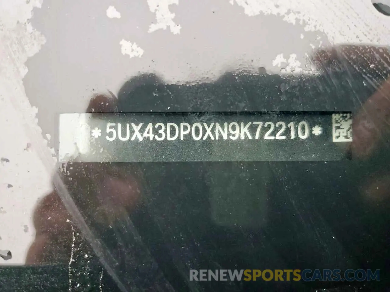 13 fotografías del automóvil dañado 5UX43DP0XN9K72210 BMW X3 2022