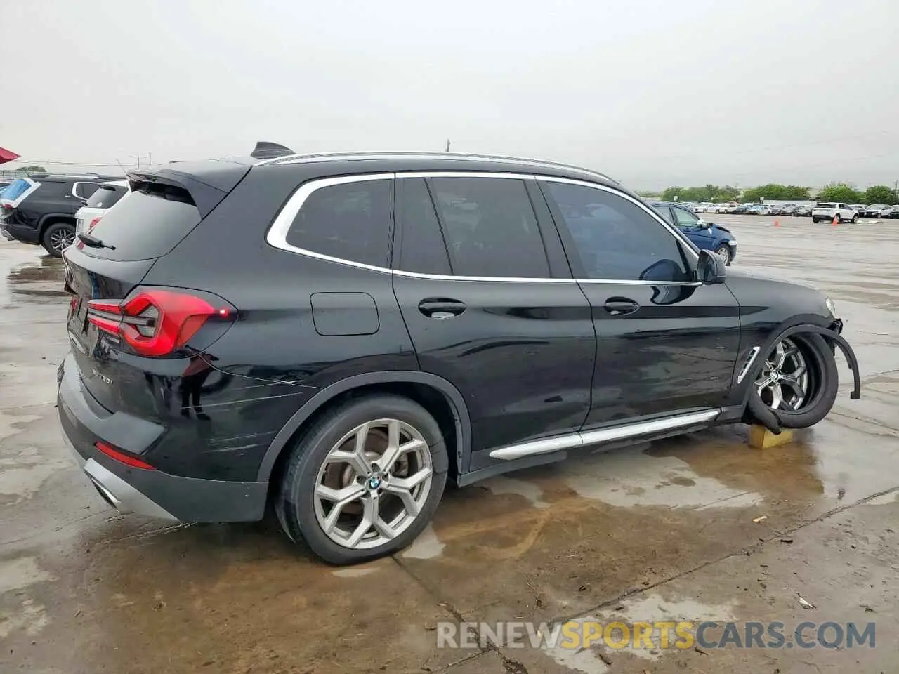 3 fotografías del automóvil dañado 5UX43DP0XN9K72210 BMW X3 2022