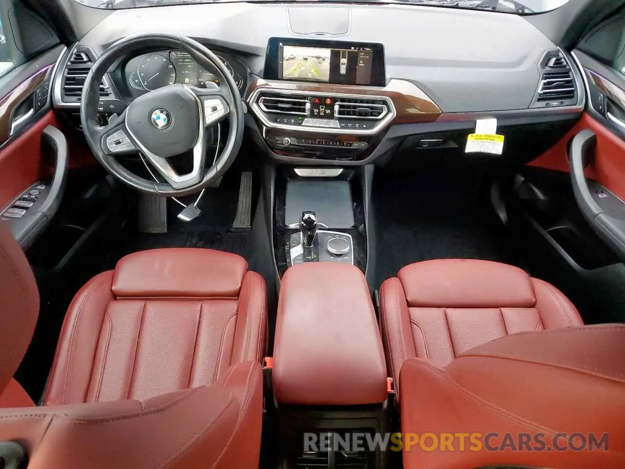 8 fotografías del automóvil dañado 5UX43DP0XN9K72210 BMW X3 2022