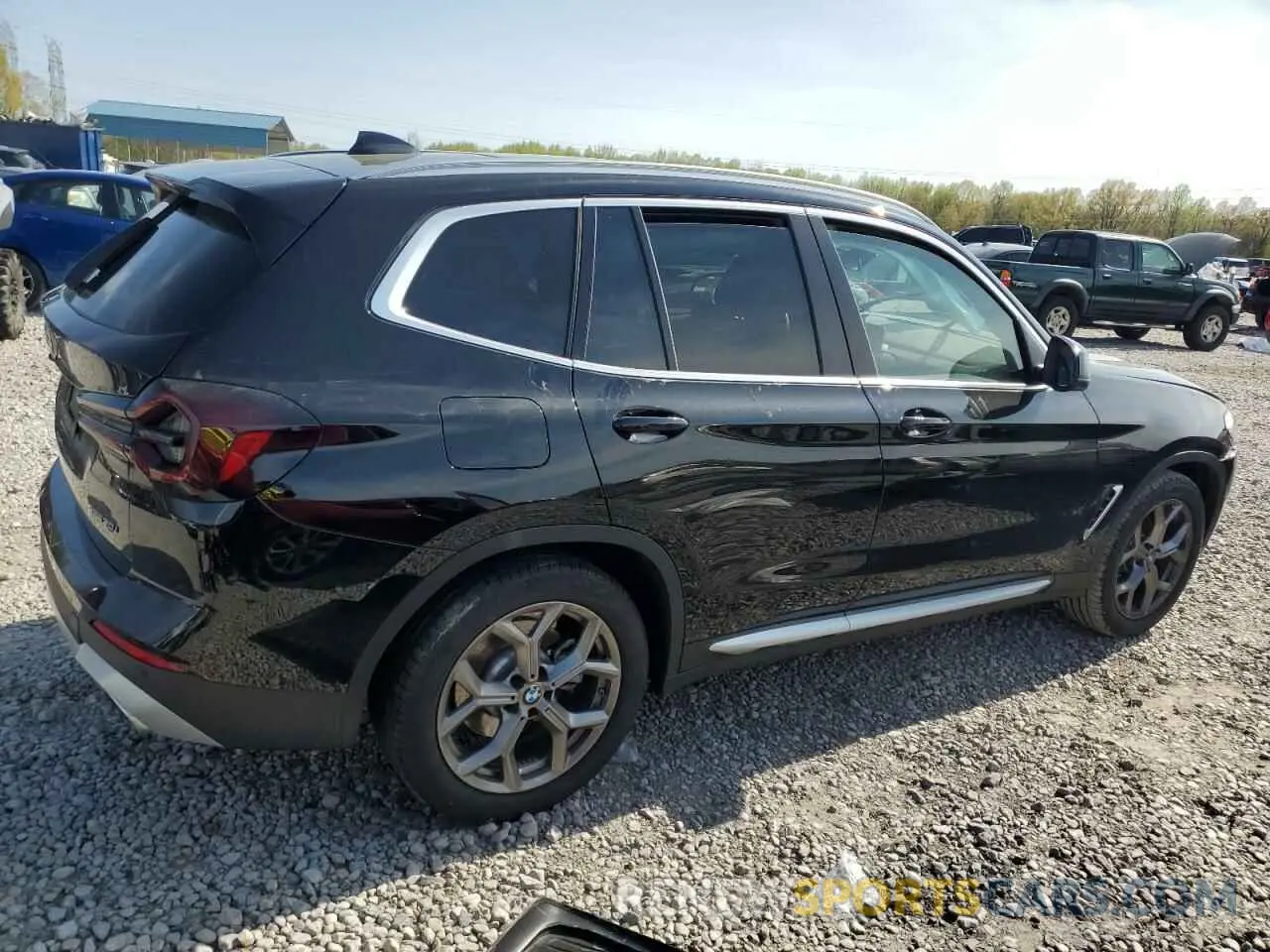 3 fotografías del automóvil dañado 5UX43DP0XN9M49063 BMW X3 2022