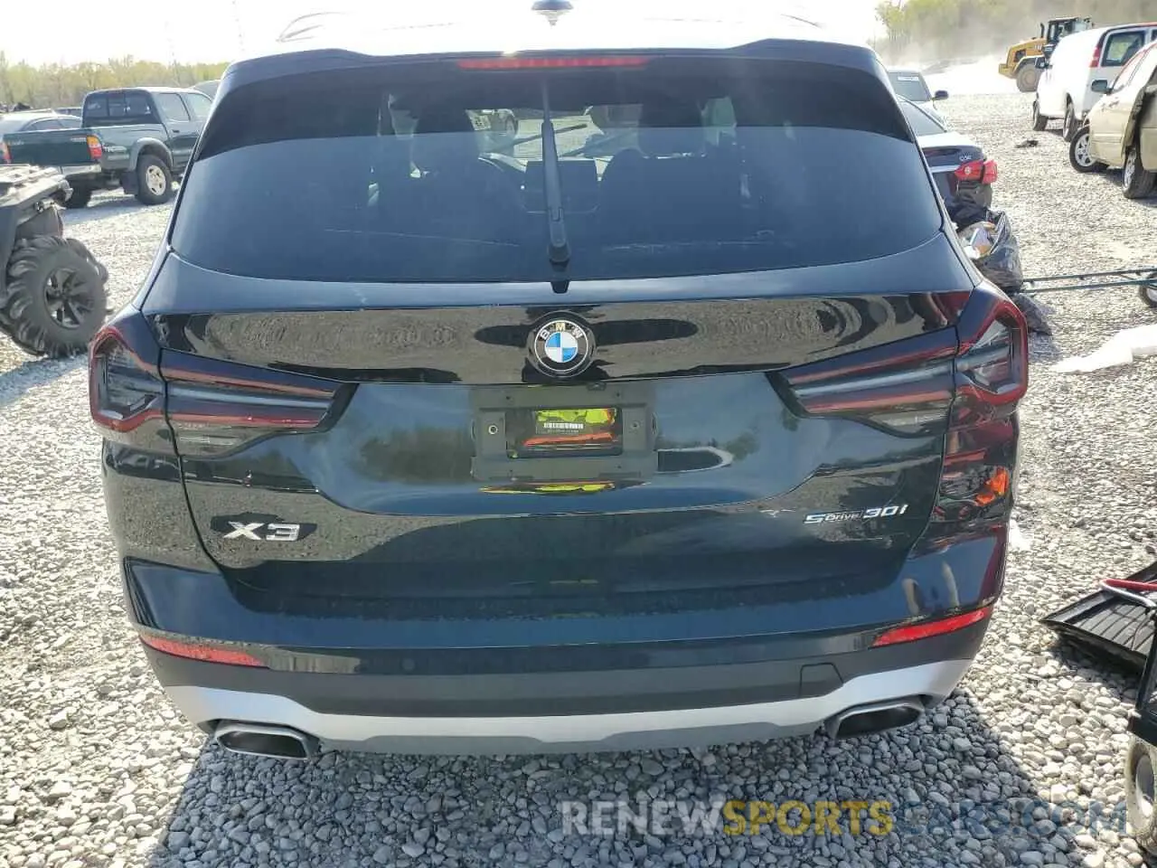 6 fotografías del automóvil dañado 5UX43DP0XN9M49063 BMW X3 2022