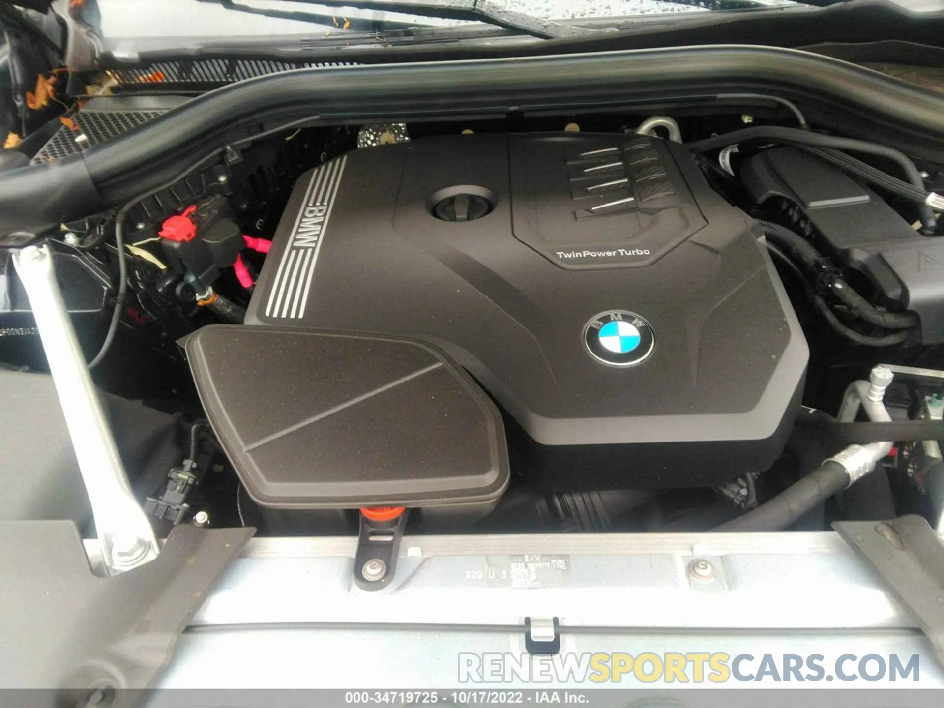 10 fotografías del automóvil dañado 5UX53DP00N9J42070 BMW X3 2022