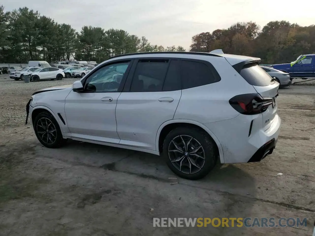 2 fotografías del automóvil dañado 5UX53DP00N9L59781 BMW X3 2022
