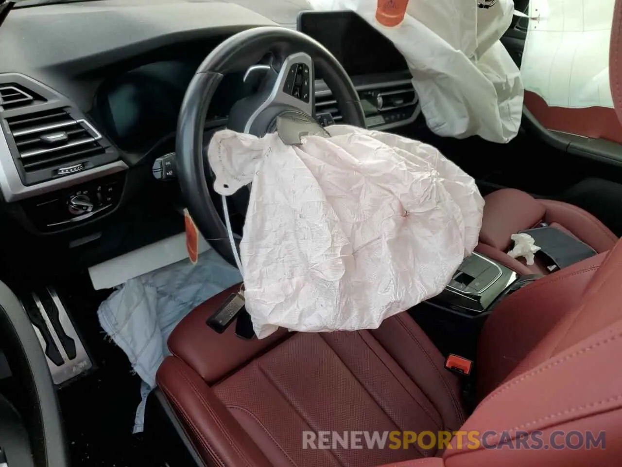8 fotografías del automóvil dañado 5UX53DP00N9L59781 BMW X3 2022