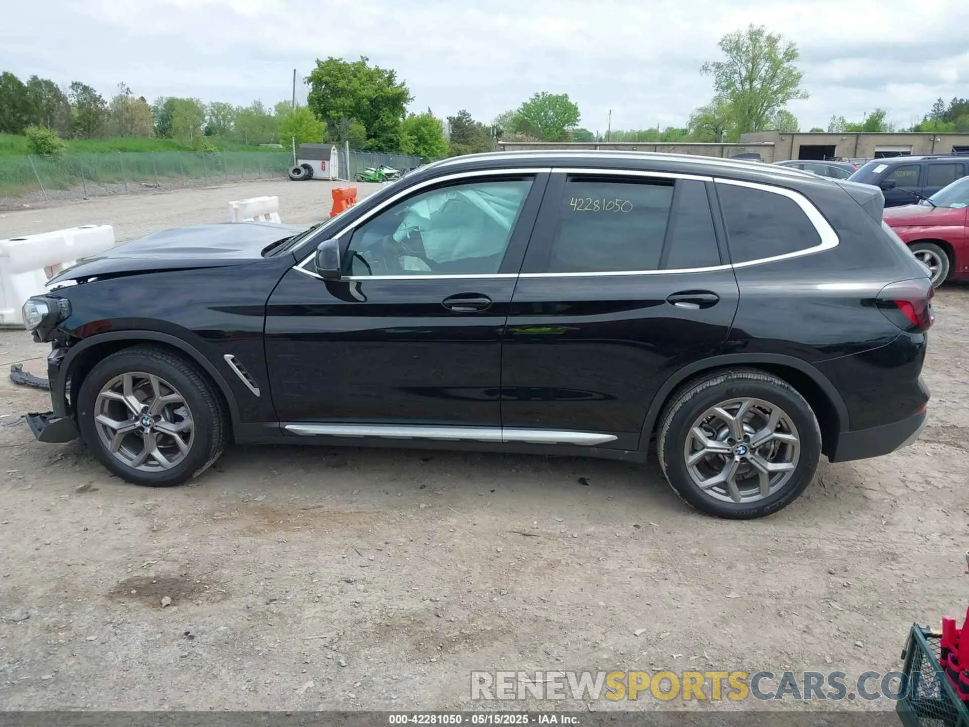 15 fotografías del automóvil dañado 5UX53DP00N9M80648 BMW X3 2022