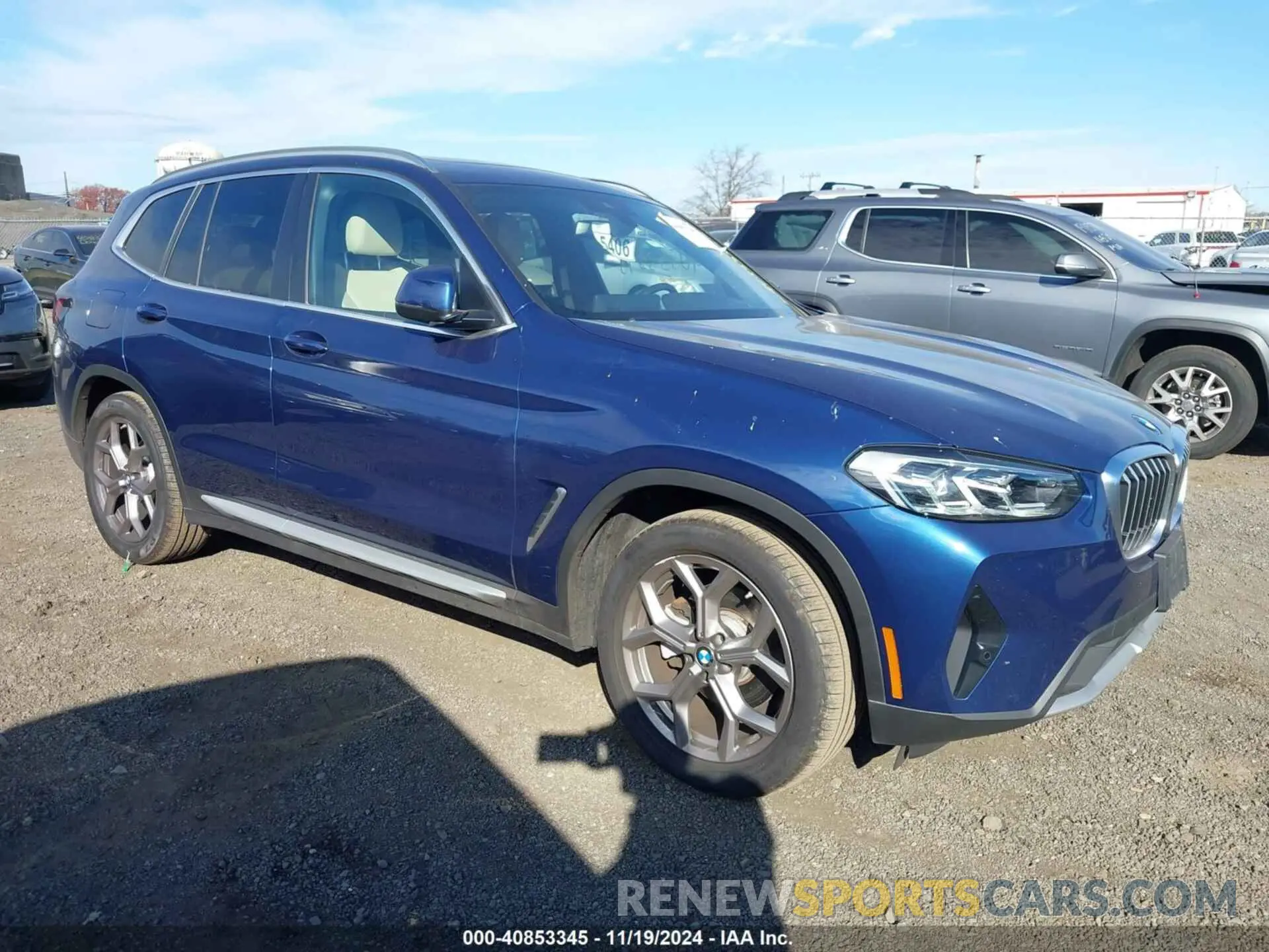 1 fotografías del automóvil dañado 5UX53DP01N9J64711 BMW X3 2022