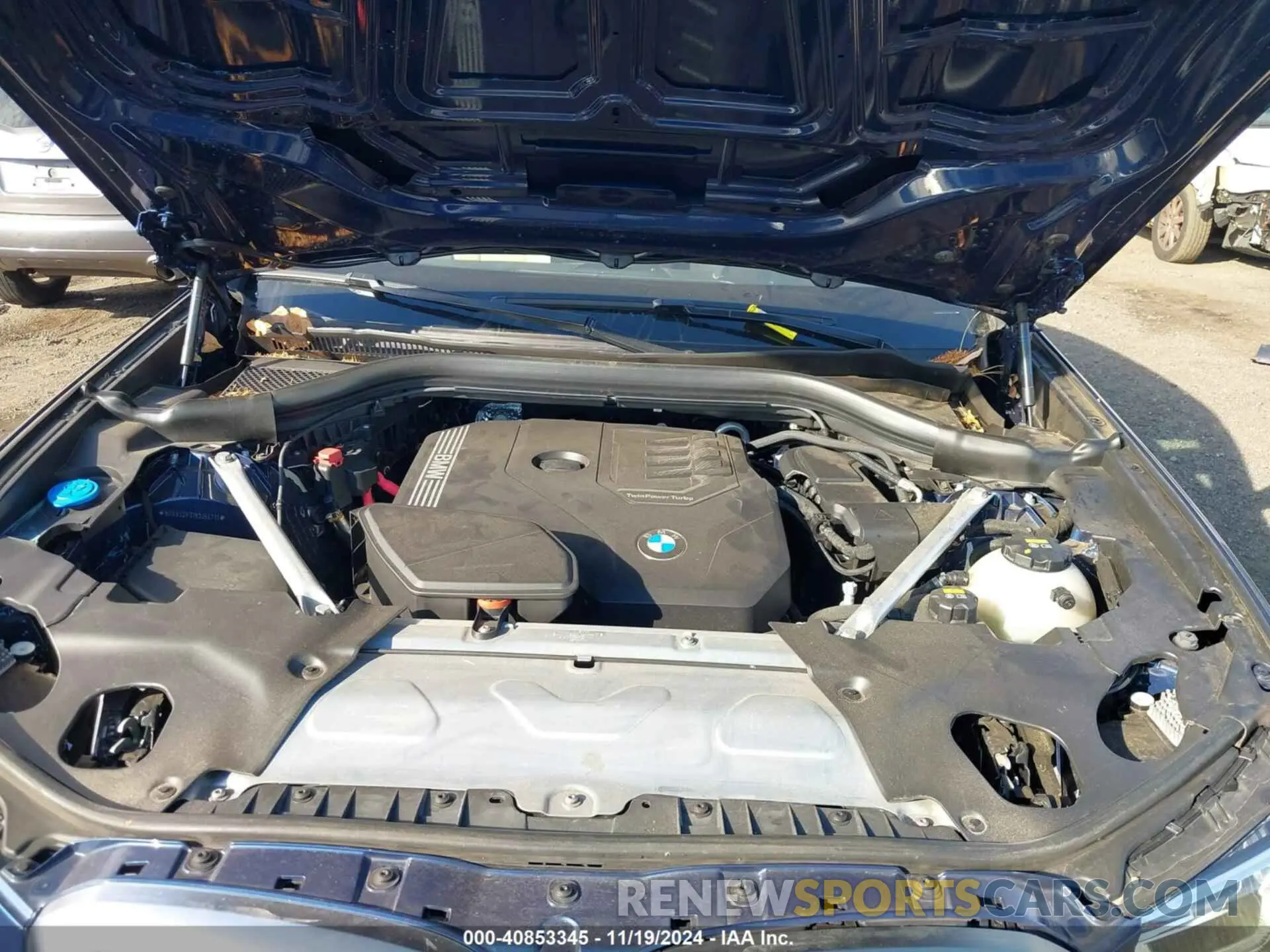 10 fotografías del automóvil dañado 5UX53DP01N9J64711 BMW X3 2022