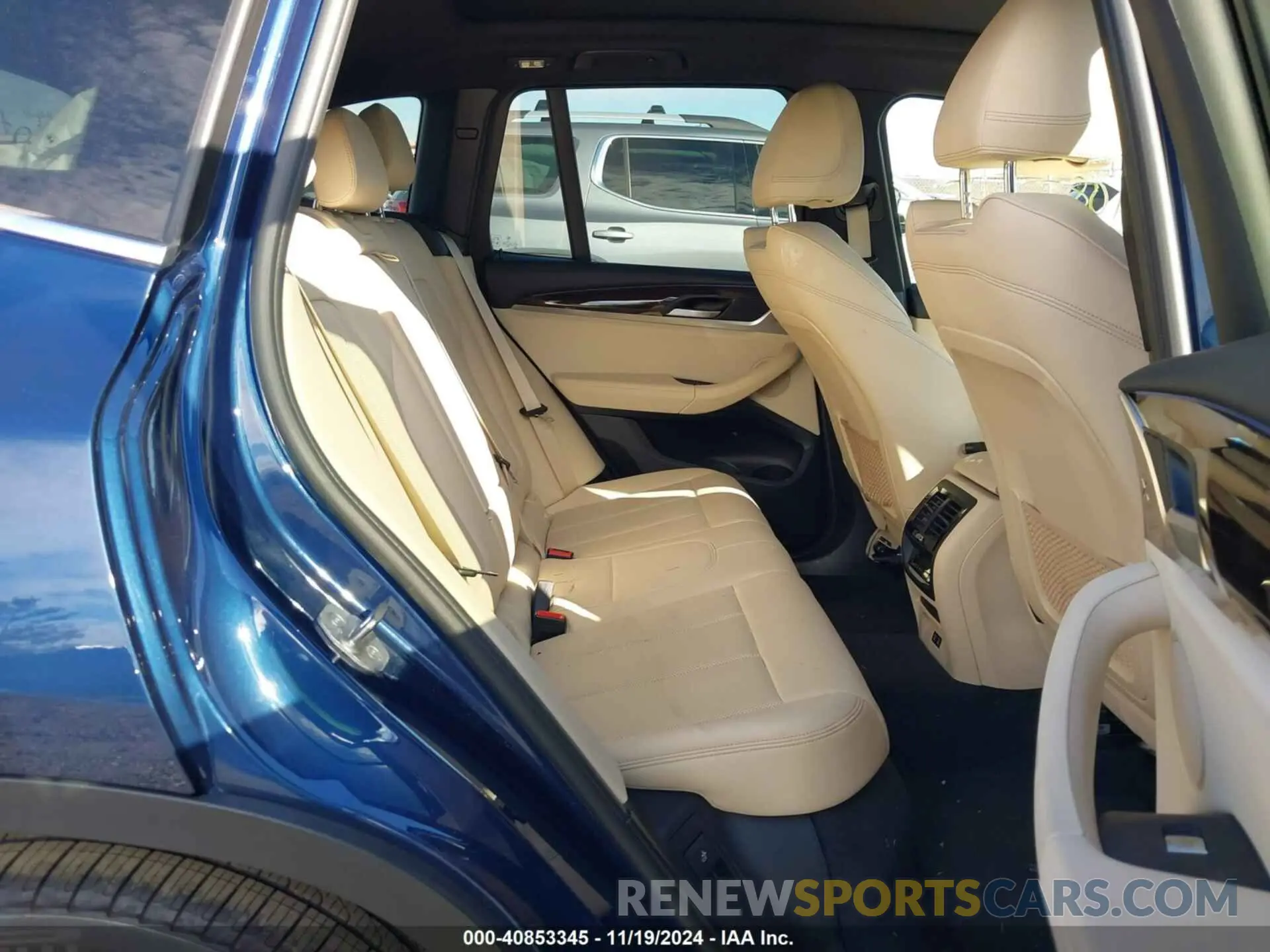 8 fotografías del automóvil dañado 5UX53DP01N9J64711 BMW X3 2022