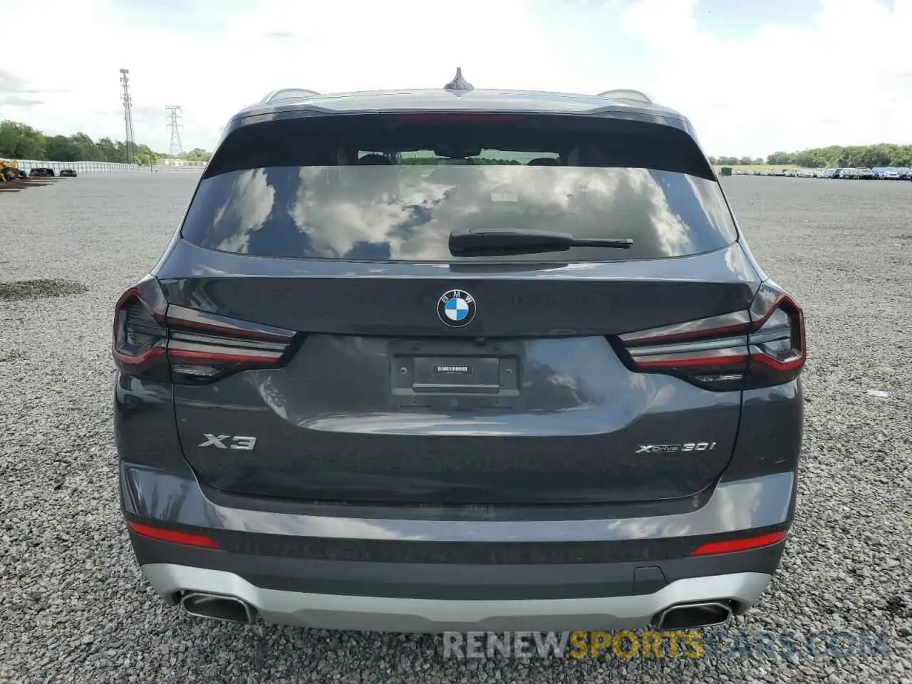 6 fotografías del automóvil dañado 5UX53DP02N9J36982 BMW X3 2022