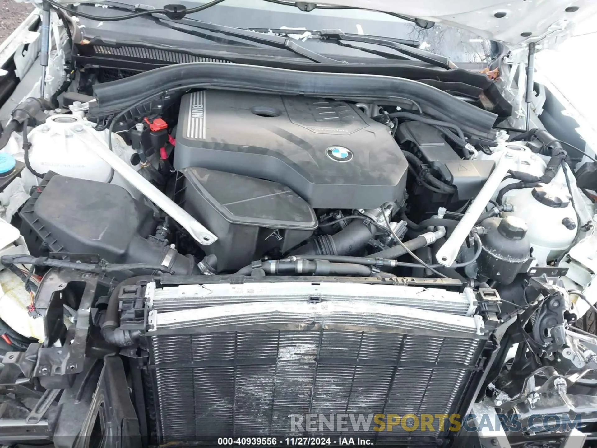 10 fotografías del automóvil dañado 5UX53DP02N9N22995 BMW X3 2022