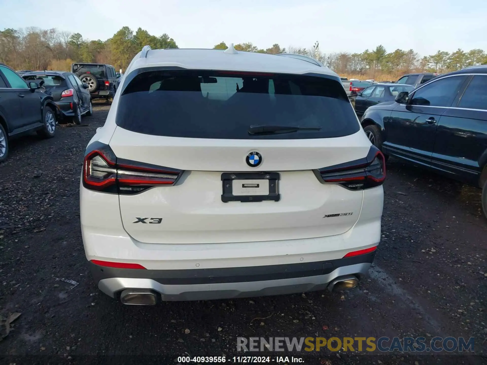 16 fotografías del automóvil dañado 5UX53DP02N9N22995 BMW X3 2022