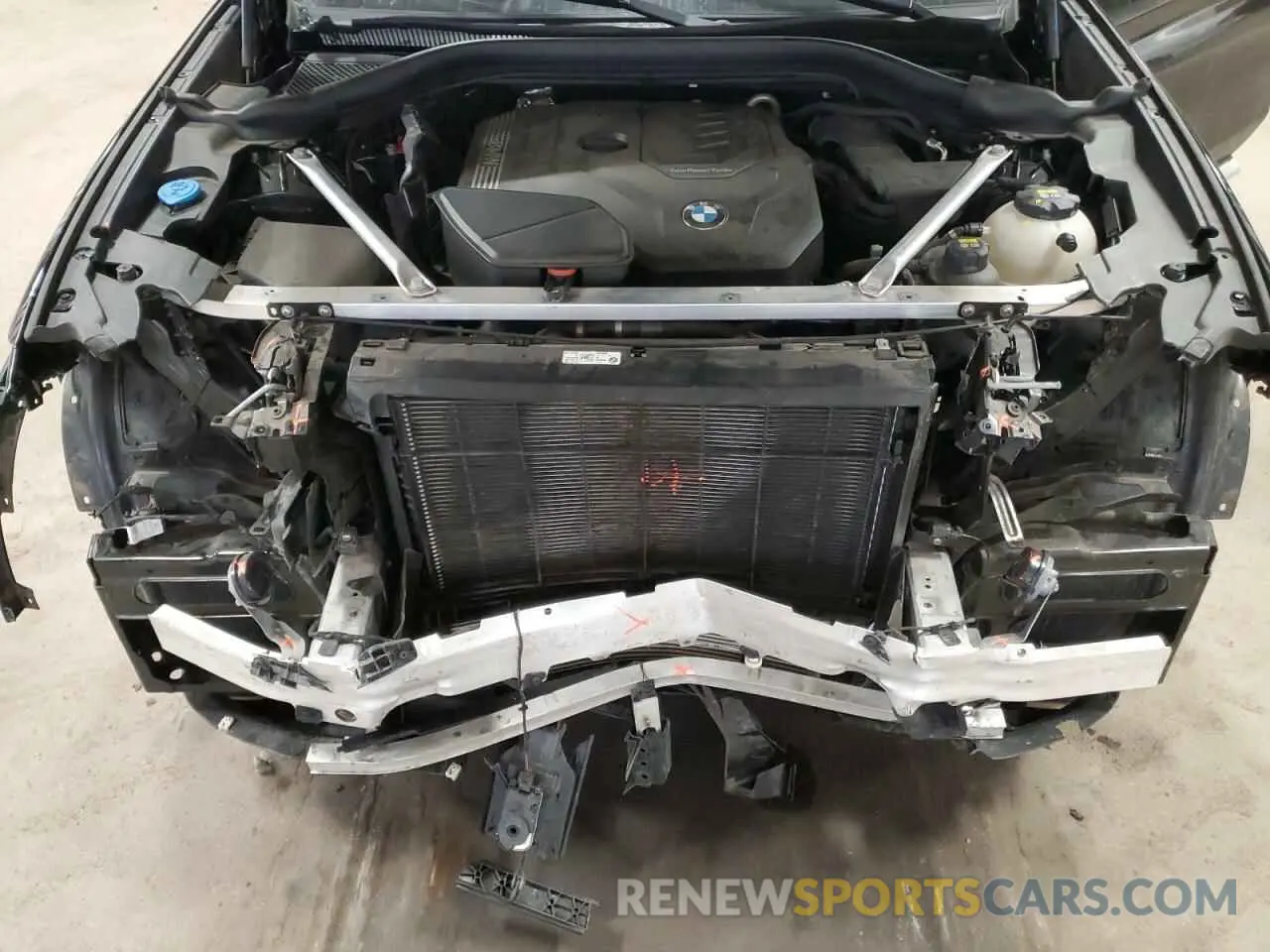 12 fotografías del automóvil dañado 5UX53DP03N9K40980 BMW X3 2022