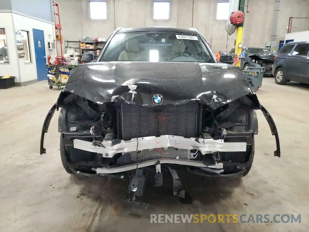 5 fotografías del automóvil dañado 5UX53DP03N9K40980 BMW X3 2022
