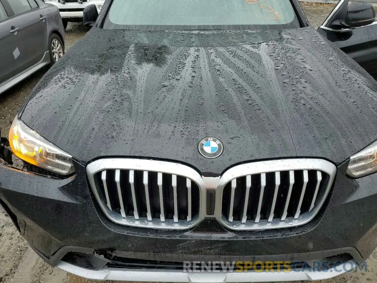 12 fotografías del automóvil dañado 5UX53DP03N9L69267 BMW X3 2022