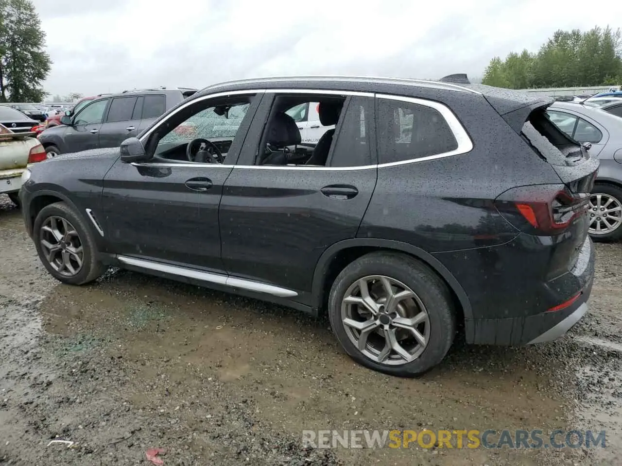 2 fotografías del automóvil dañado 5UX53DP03N9L69267 BMW X3 2022