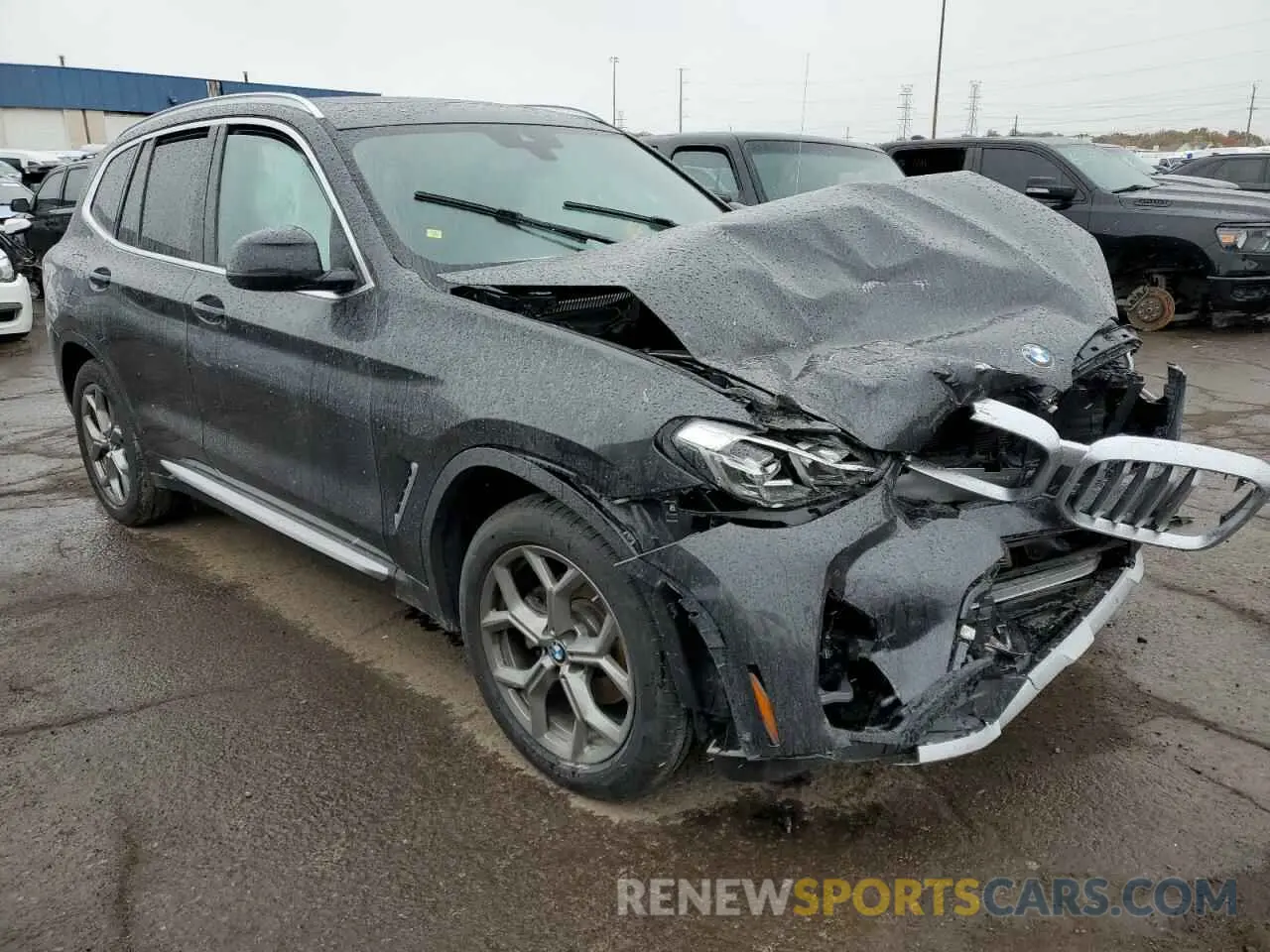 1 fotografías del automóvil dañado 5UX53DP04N9K34105 BMW X3 2022