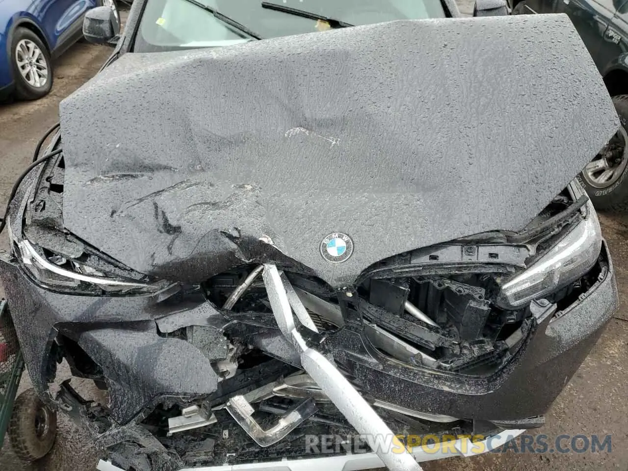 7 fotografías del automóvil dañado 5UX53DP04N9K34105 BMW X3 2022