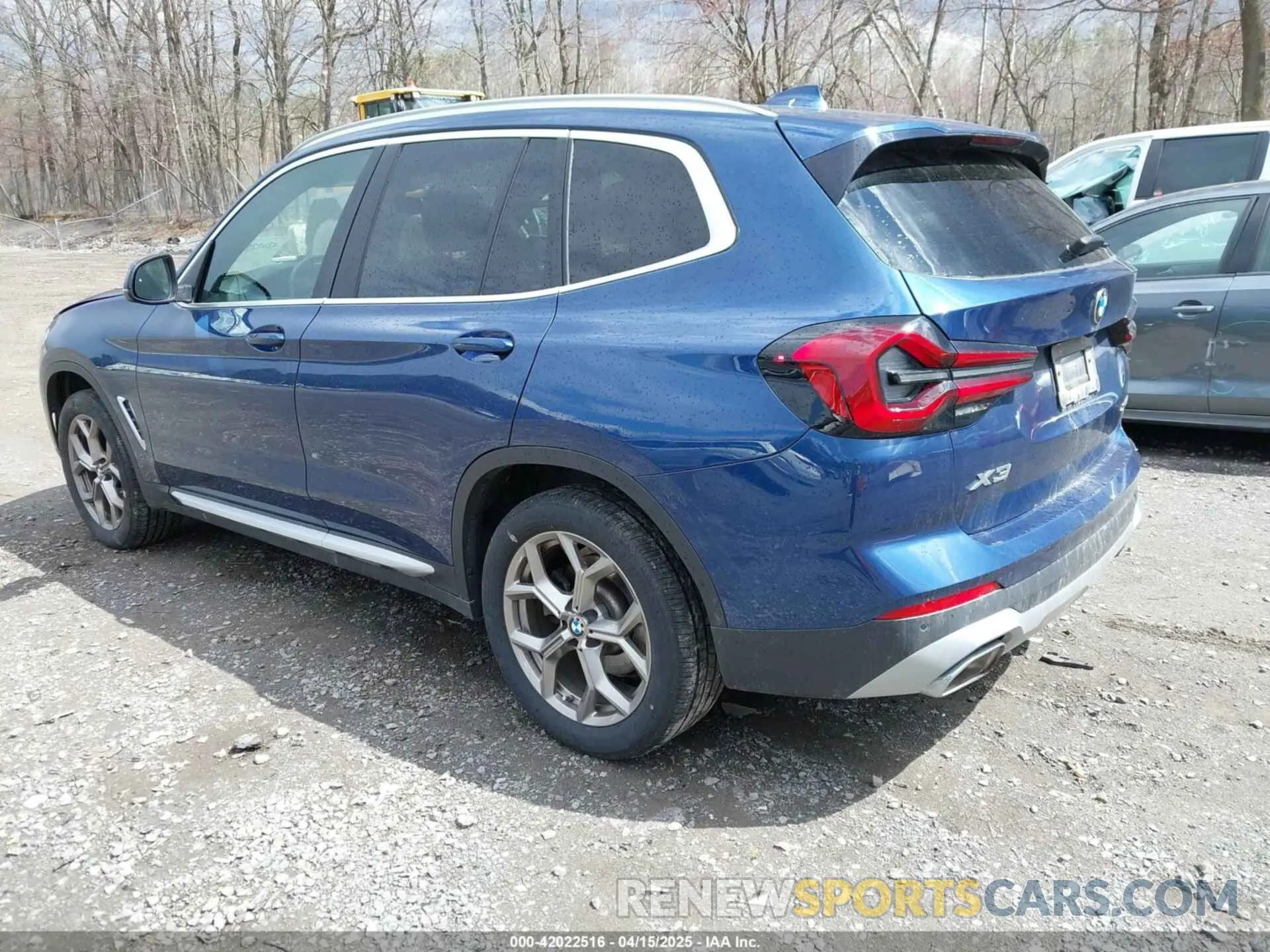 3 fotografías del automóvil dañado 5UX53DP04N9M16967 BMW X3 2022