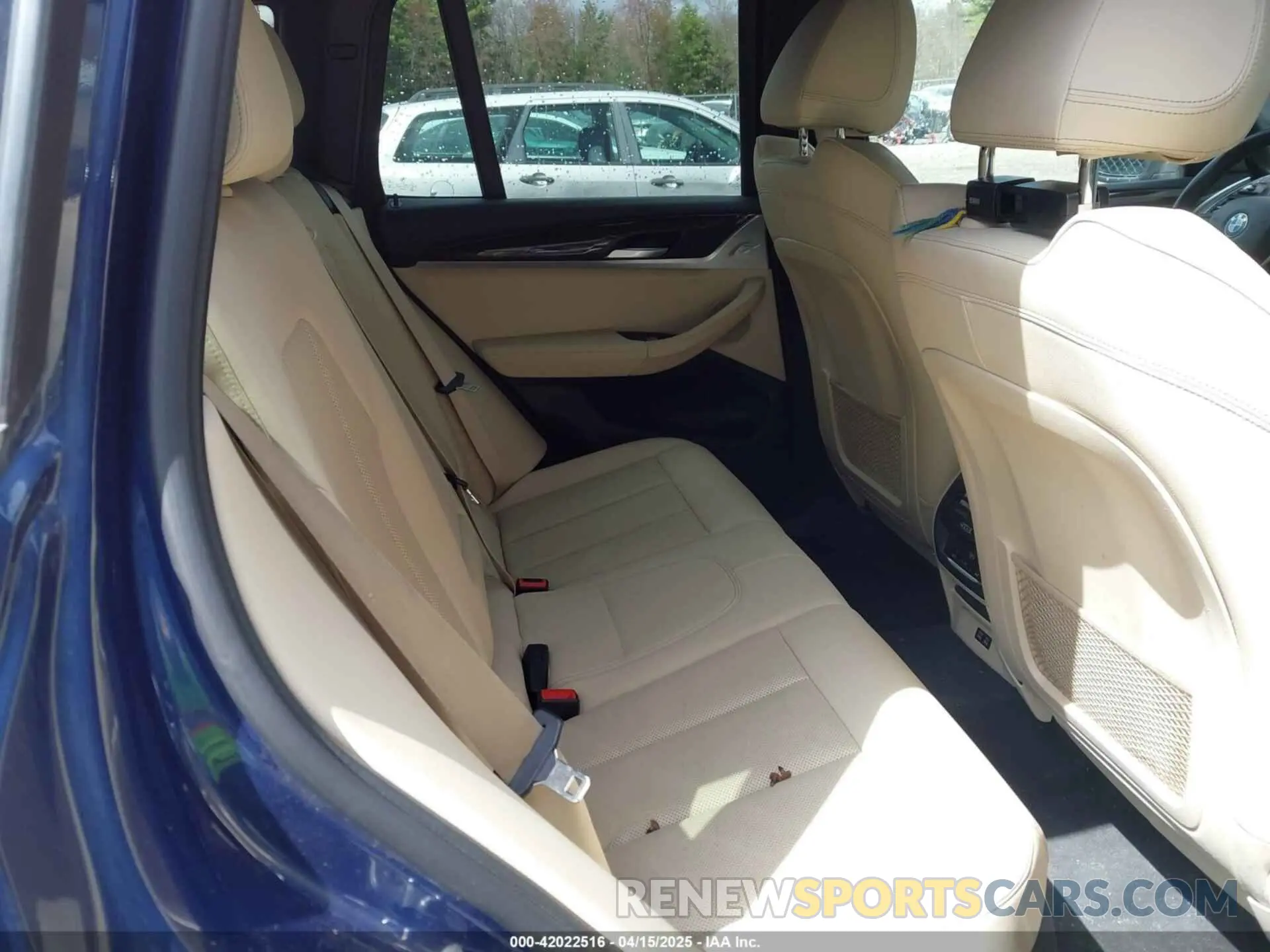 8 fotografías del automóvil dañado 5UX53DP04N9M16967 BMW X3 2022