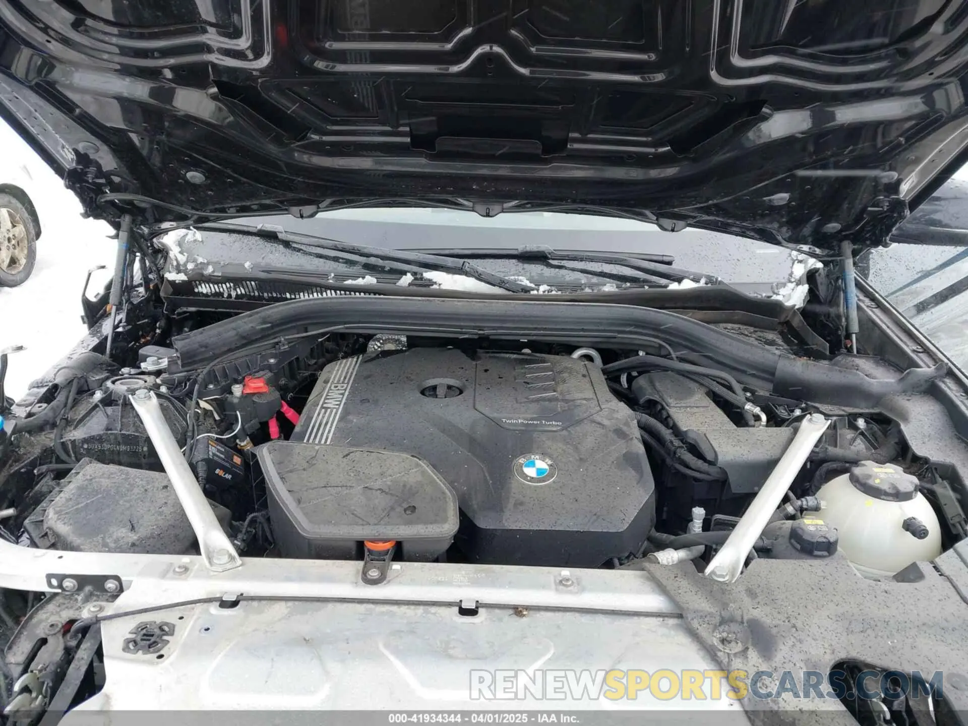 10 fotografías del automóvil dañado 5UX53DP04N9M93225 BMW X3 2022