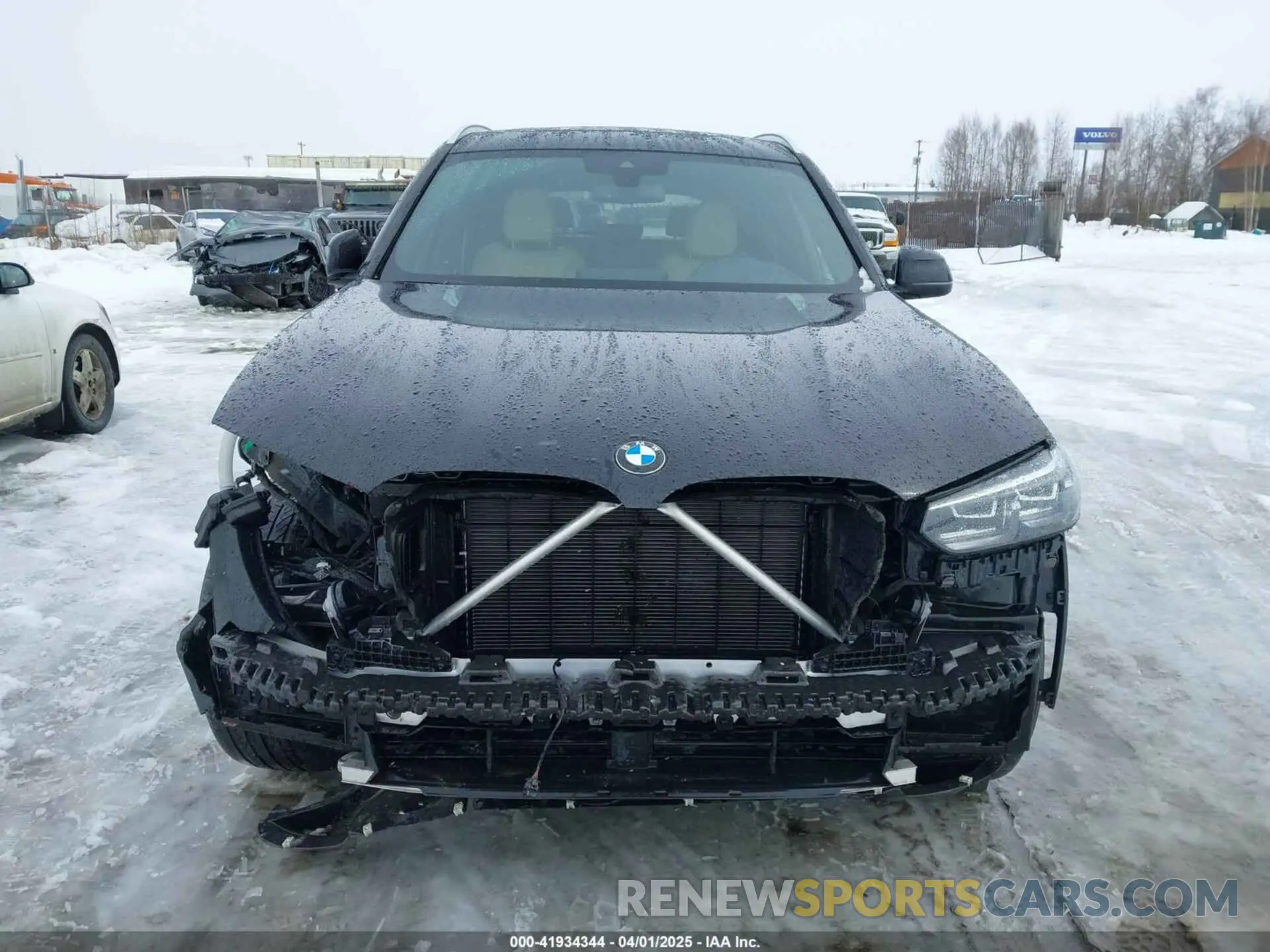 12 fotografías del automóvil dañado 5UX53DP04N9M93225 BMW X3 2022