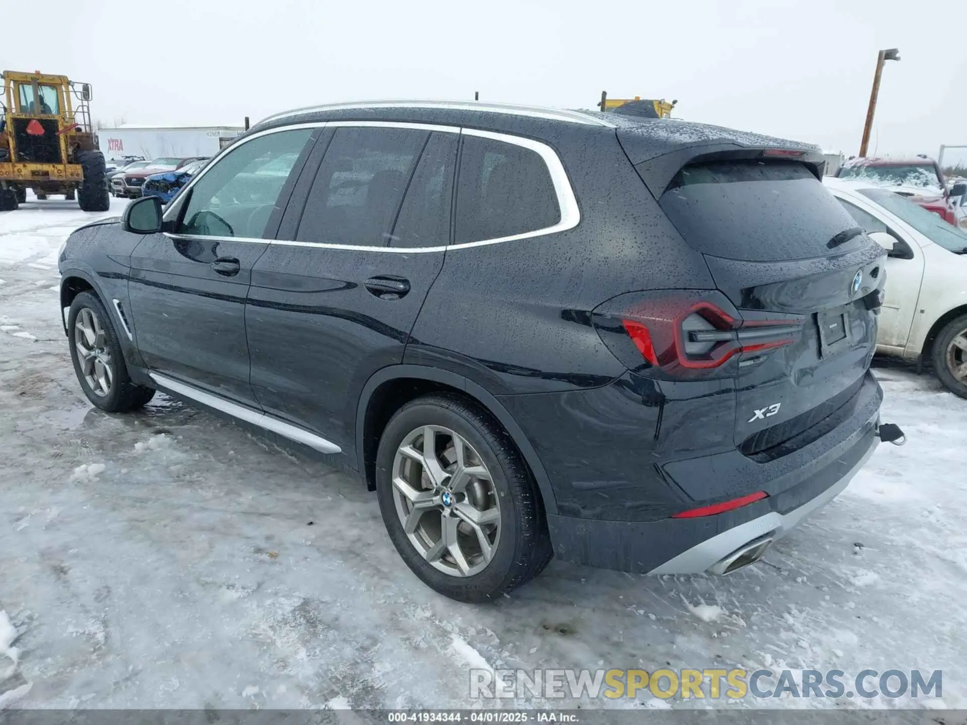 3 fotografías del automóvil dañado 5UX53DP04N9M93225 BMW X3 2022