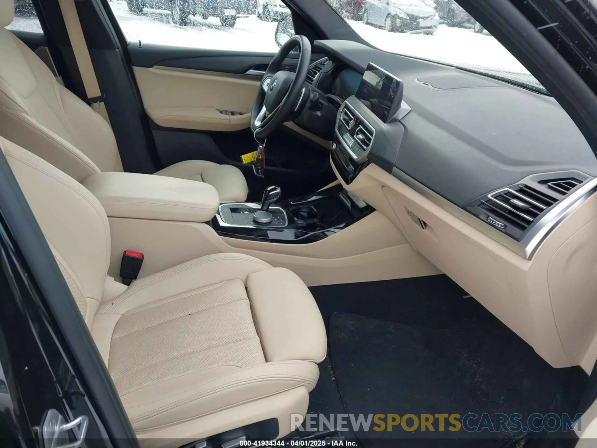 5 fotografías del automóvil dañado 5UX53DP04N9M93225 BMW X3 2022