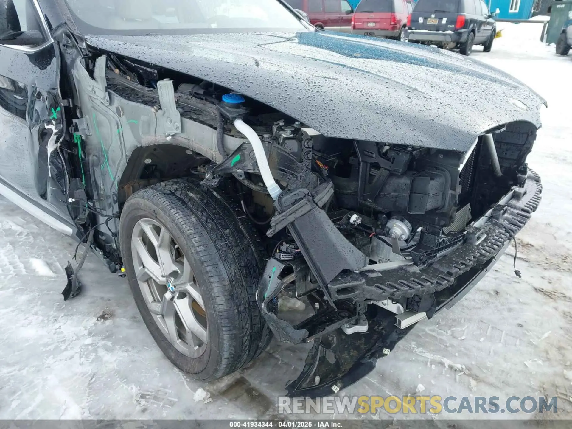 6 fotografías del automóvil dañado 5UX53DP04N9M93225 BMW X3 2022