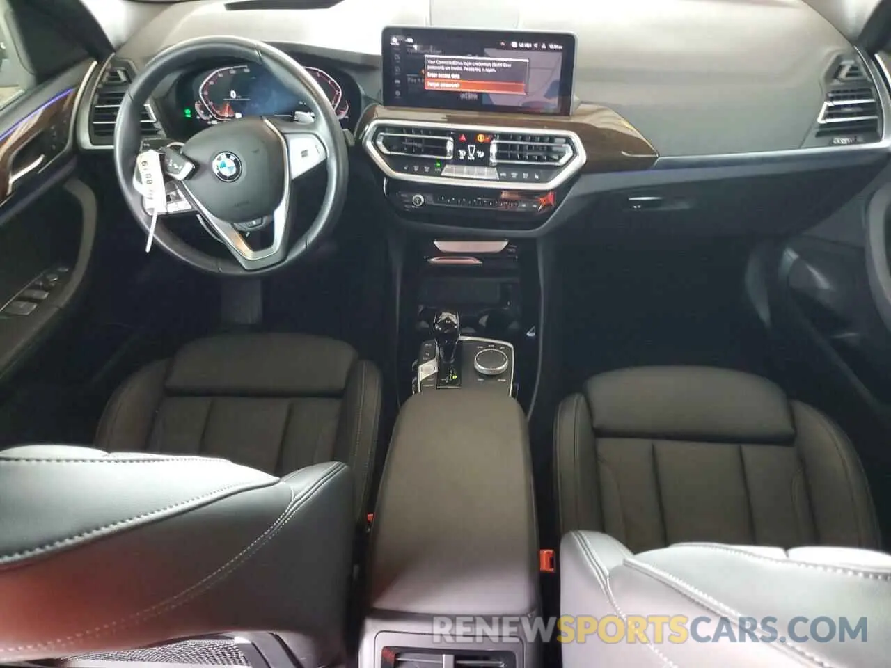 8 fotografías del automóvil dañado 5UX53DP05N9J09663 BMW X3 2022