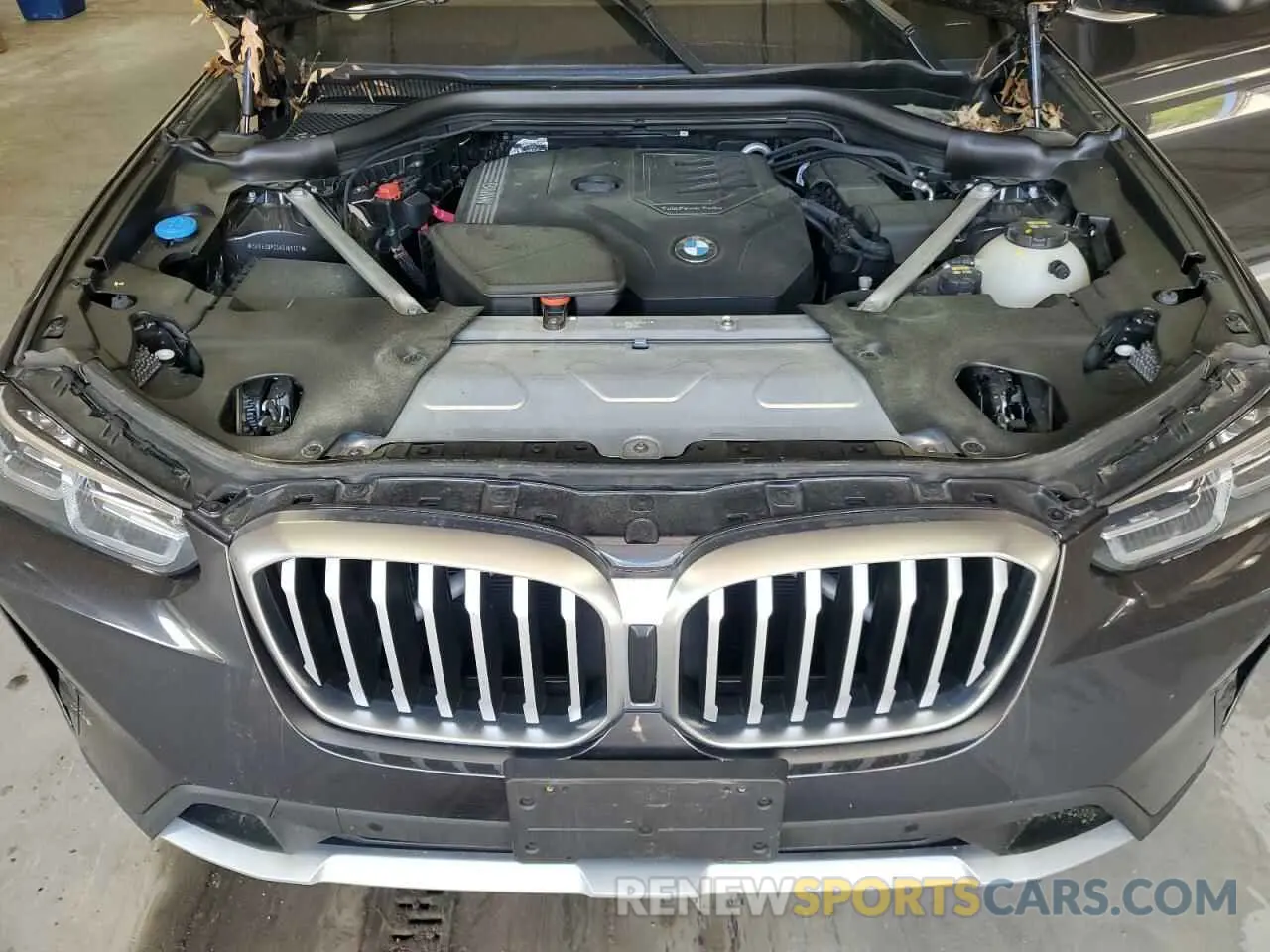 12 fotografías del automóvil dañado 5UX53DP05N9J69121 BMW X3 2022