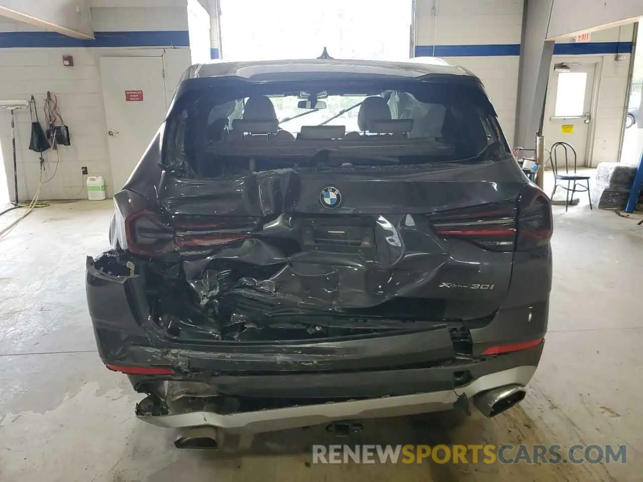 6 fotografías del automóvil dañado 5UX53DP05N9J69121 BMW X3 2022