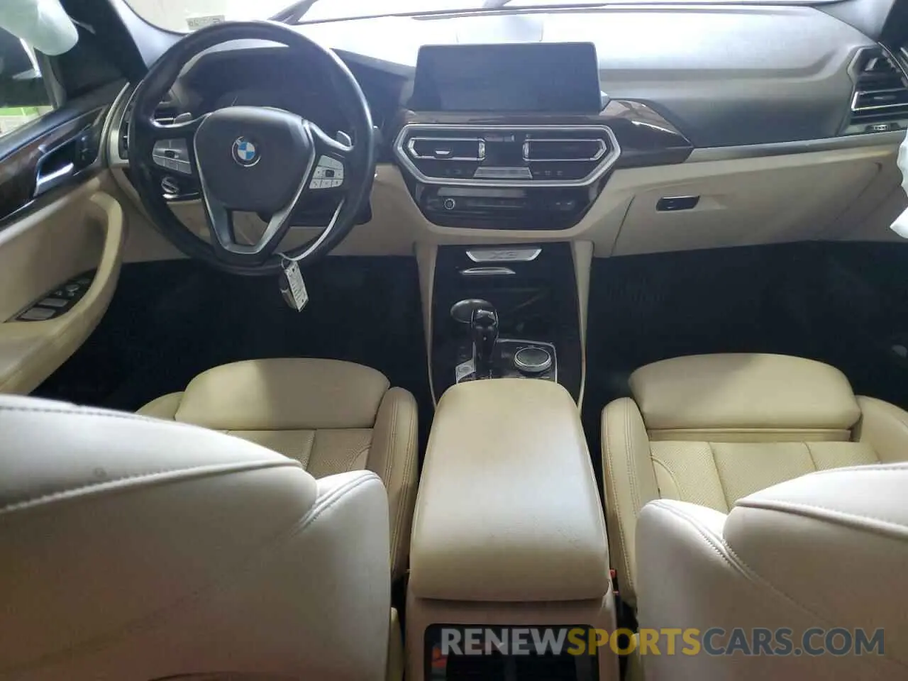 8 fotografías del automóvil dañado 5UX53DP05N9J69121 BMW X3 2022