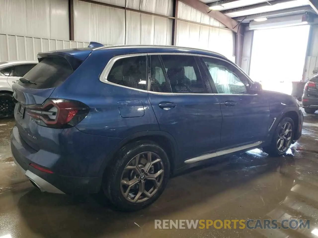 3 fotografías del automóvil dañado 5UX53DP05N9K55674 BMW X3 2022