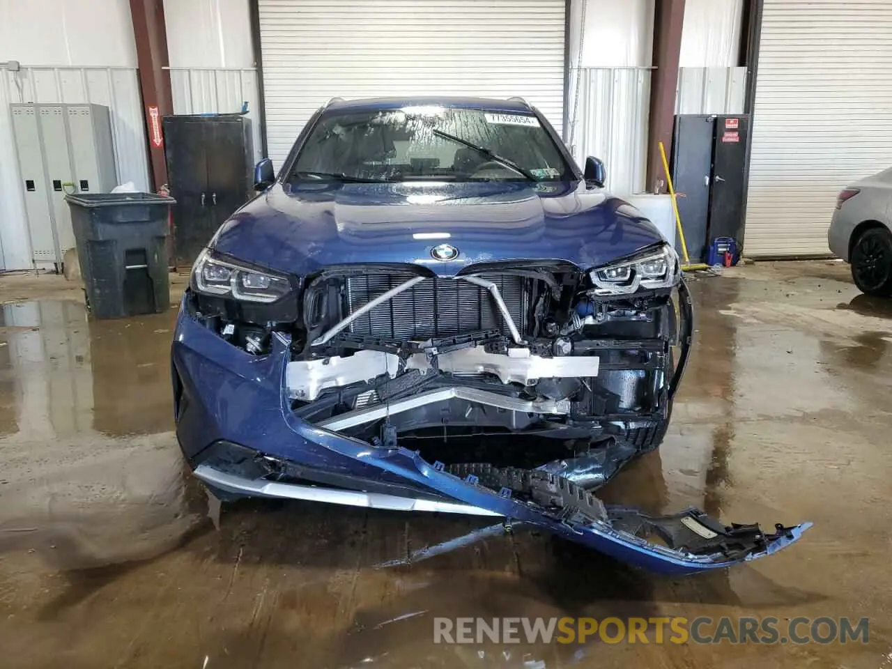 5 fotografías del automóvil dañado 5UX53DP05N9K55674 BMW X3 2022