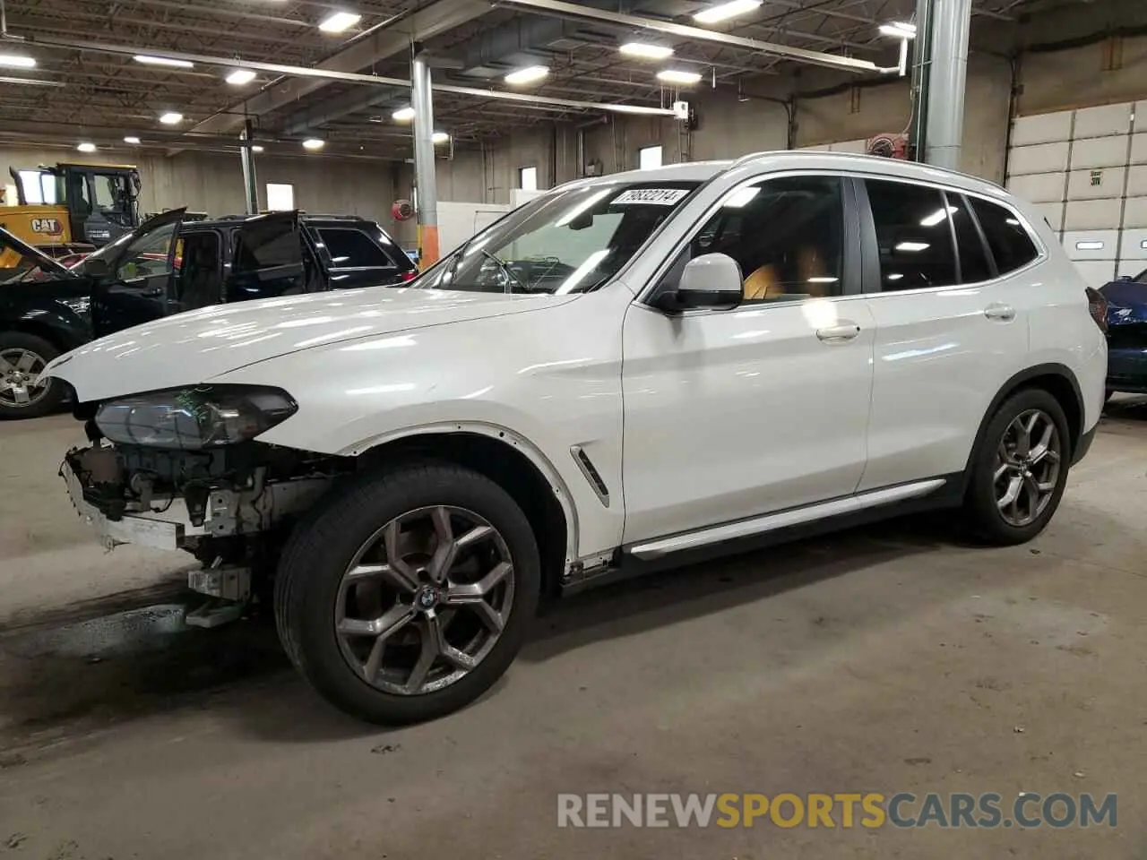 1 fotografías del automóvil dañado 5UX53DP05N9K68909 BMW X3 2022