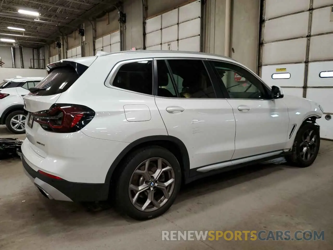 3 fotografías del automóvil dañado 5UX53DP05N9K68909 BMW X3 2022