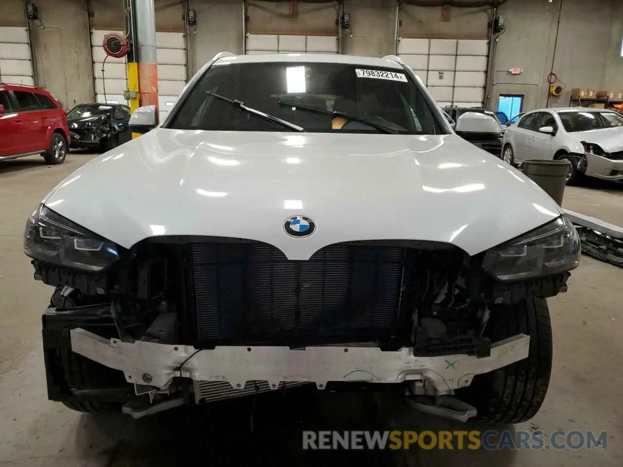 5 fotografías del automóvil dañado 5UX53DP05N9K68909 BMW X3 2022