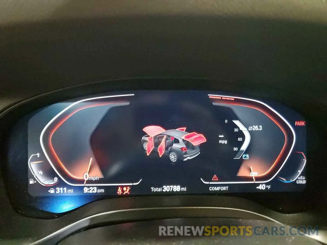 9 fotografías del automóvil dañado 5UX53DP05N9K68909 BMW X3 2022