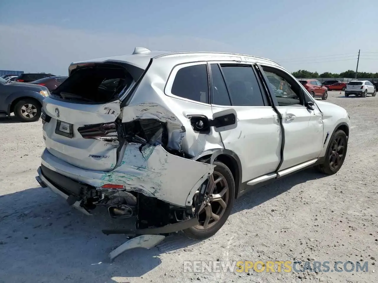 3 fotografías del automóvil dañado 5UX53DP05N9M35575 BMW X3 2022